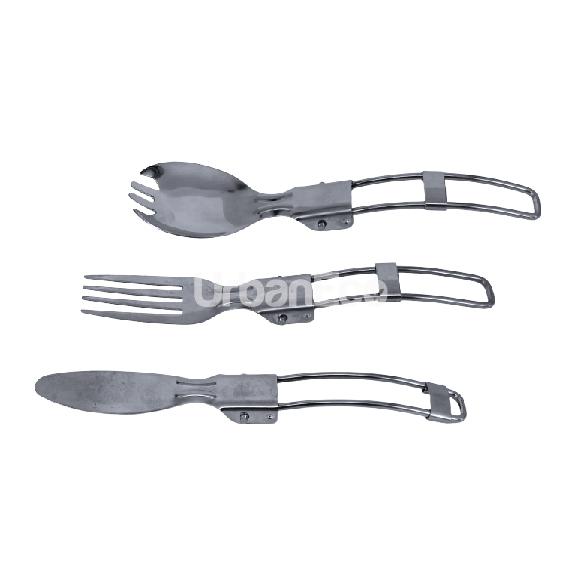 3-in-1 Folding Cutlery Set